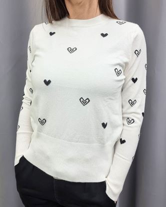 Immagine di Mentafredda Maglia donna  art: cuore doppio